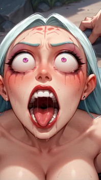 Milk Spray Orgasm: White Elf Goddess' Mind Break Hymen Assault