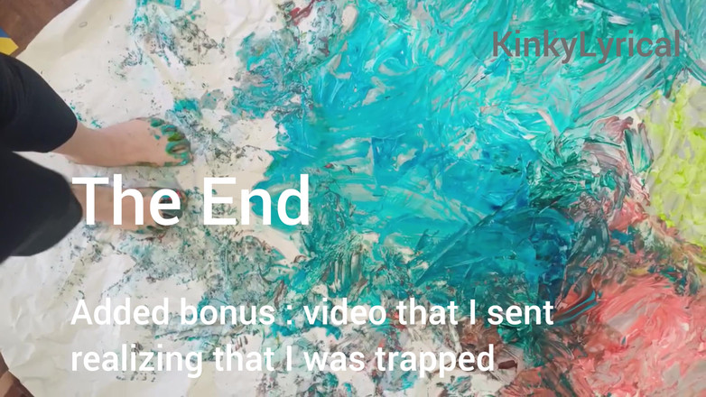 Kinky Lyrical: Foot art - pintura com pés