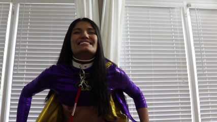 Azure Sky Films: Viva Athena Batgirl Solo 1-1 Doggystyle cowgirl blowjobs deepthroat oral old-young