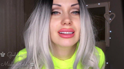 Goddess Misha Goldy: Fantasi mesum & asmr! Muncrat saat kamu mengendum, dan mengendum saat...