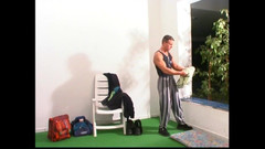 Muschi movie official: Dvojitá penetrace v posilovně