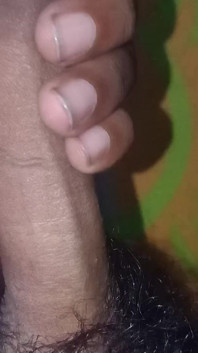 Penis Enjoyment with Hands During Masturbation