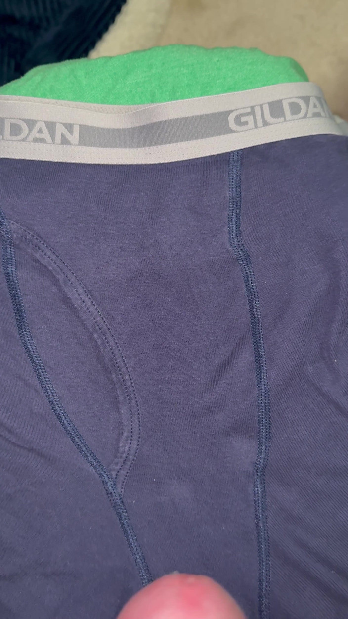 CumDaily: Cum on Underwear Boxers
