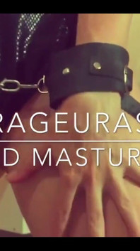 Chained up in Handcuffs and I'm so Horny to Touch Myself