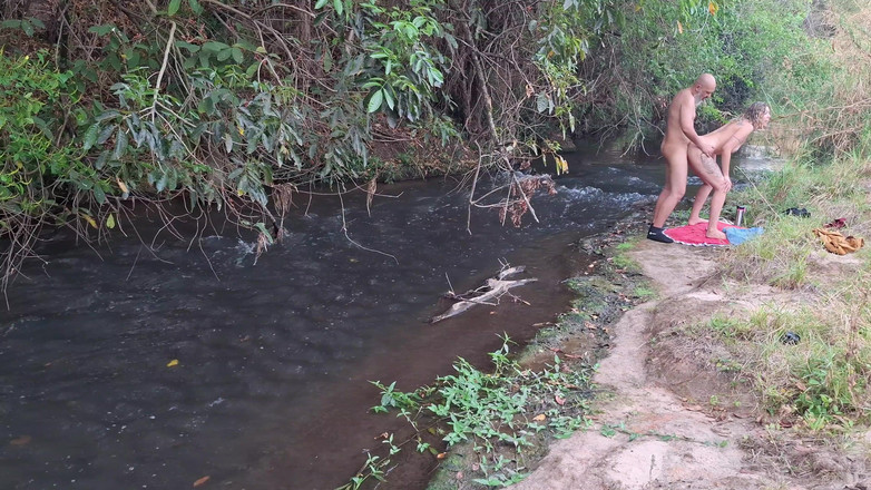 Gabi SweetCouplesStories: Strangers Are Caught Having Sex at the Waterfall.