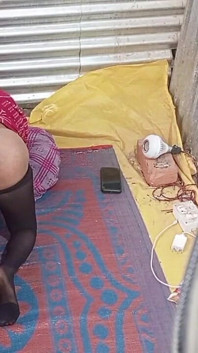 Stepaunty and Her Boyfriend Play with Cook Very Well in Indoor, 36 Years Women and Her Ex Boyfriend Fucking Her Block Right Pussy