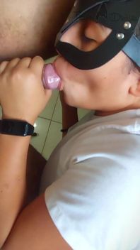Girl Desperate to Suck My Cock Wants to Get Every Last Drop of Semen Out of Me