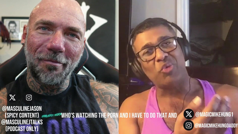 Raw and Uncensored with Masculine Jason: Porn Star Confessions - Magic Mike Hung (episod 203)