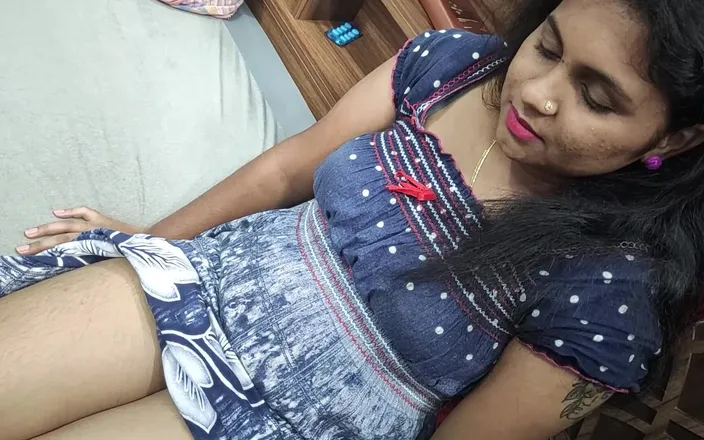 Vaigavarun Feet romance: Feet Massage in Nighty