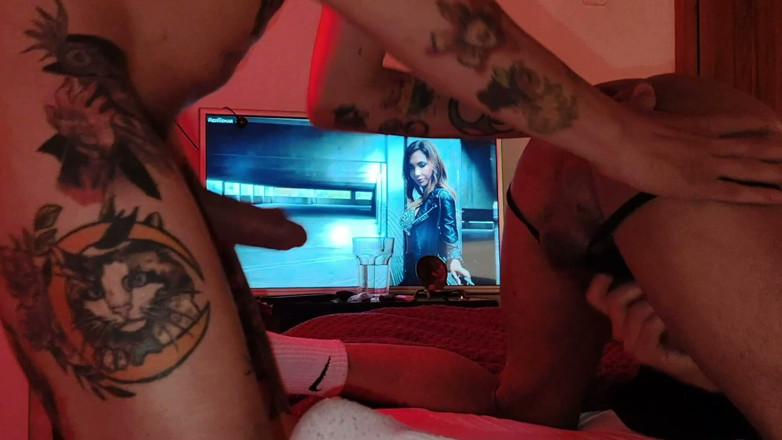IanAlban: Twinken i svart Jockstrap lärde sig hur ett riktigt bultande...