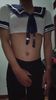 Femboy cosplay japonais