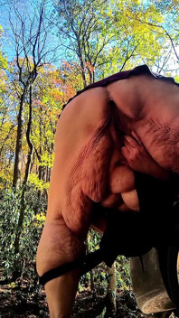 Ein muschi-bad nehmen, einen squirting-pfad machen