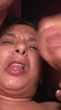 Horny Farah Gets Gangbanged Zoomed in POV