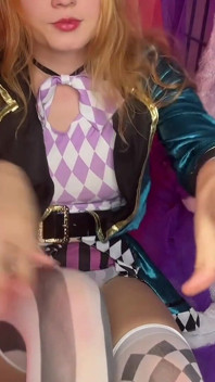 POV Stupid Slave Has to Lick Mad Hatter's Shoes with Saliva