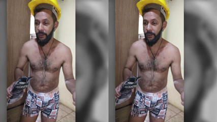 Stink HairyMale: Masturbándose en el baño