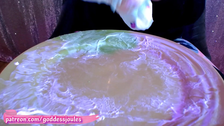 goddessjoules: Giantess Nail Tapping Asmr Glitter Slime