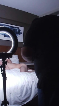 Indyjski Bhabi czuje duże amerykańskie creampie Bts