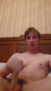 The 18 Year Old Guy Jerks off and It Feels Good