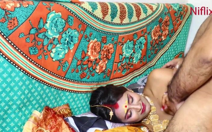 Bollywood porn: Une femme nouvellement mariée se fait baiser par son mari...