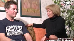 Tysk mormor knullar med sin styvson