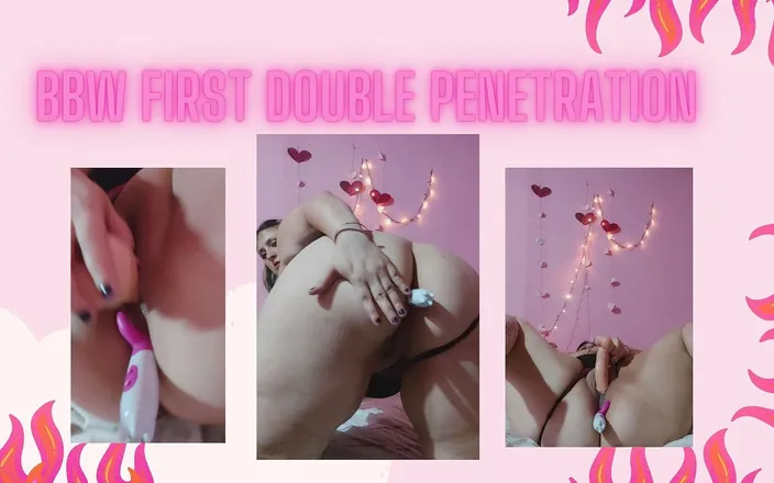 Aslaug BBW: BBW first time double penetration