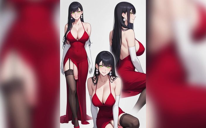 Shemail love: Pertunjukan lubang pantat trans hot ai