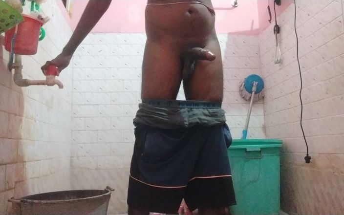 Tamil 10 inches BBC: 性感精油按摩