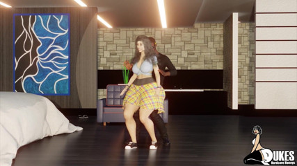 Dukes Hardcore Honeys: Une lutteuse impolie rencontre son match sexuel et deux vieux...