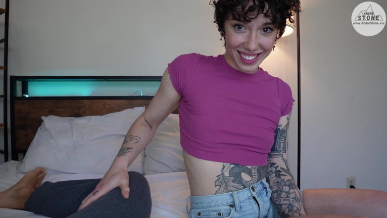 Andre Stone: Best Friend's Hot Tatted Girlfriend Salem Nox Seduces You