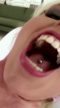 La Stella del Croix with Brossman's big cock in her mouth and Nick's hard cock in her ass