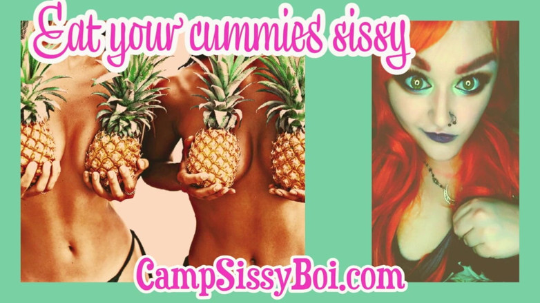 Campsissyboi: Mangia la tua sborra sissy