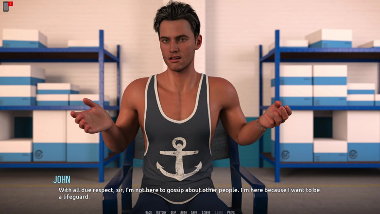 3D Cartoon Porn: Dominos Beach 20: John-fiona Tryout Win &amp; Lifeguard Official (sfw)