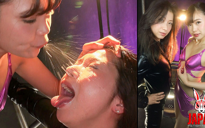 Japan Fetish Fusion: With Her Face Soaked: a Lesbian Game of Saliva and...