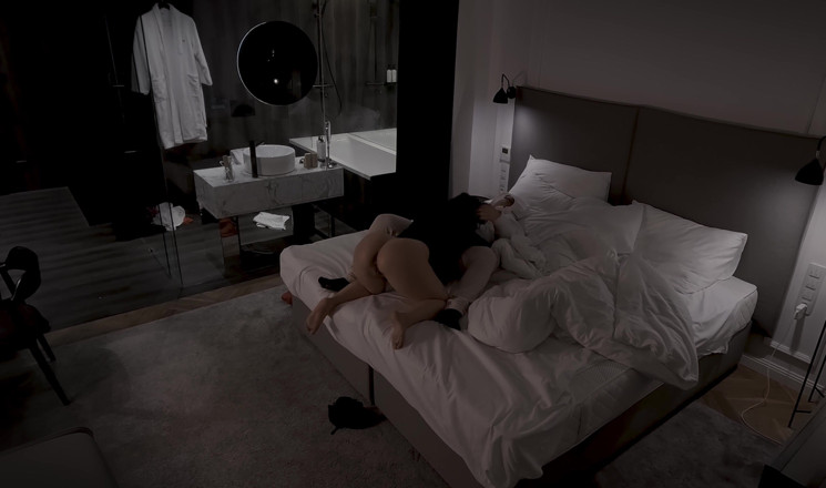 DedeDeville: Horny Stepmom Shares Bed, in Hotel with Stepson After Party...