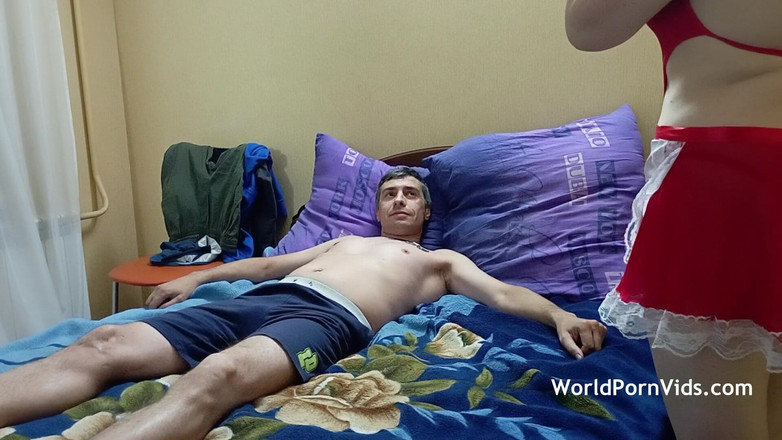 Selected worldwide porn: A Good Wife Sucks Hubby's Cock When He Is Resting...