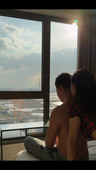A Romantic Evening. Love and Fuck
