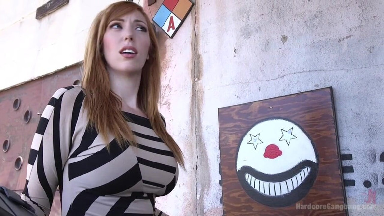 Hardcore Gangbang by Kink: All Natural Redhead Lauren Phillips Dominated: Double Anal Gang Bang!