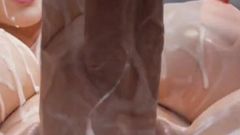 Ai Generated Massive Ass Get Anal, Big Boobs Sucking Big Dick.