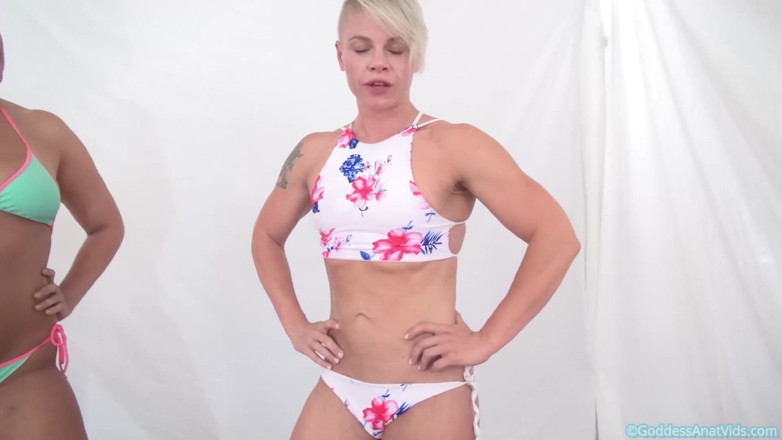 Goddess Anat Official: Konkurenční nůžkový zápas, Gia, obr vs. Ava Simone