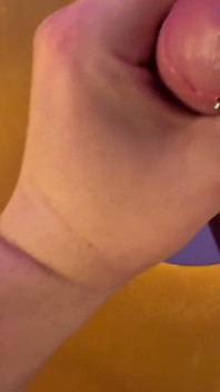 Peniskäfig Gloryhole Ich Befreie Seinen Langen Schwanz Mit Vorhaut Und Frenulum Piercing