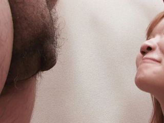 Blowjob Fantasies from Japan: Мила японська красуня любить смоктати маленький волохатий член