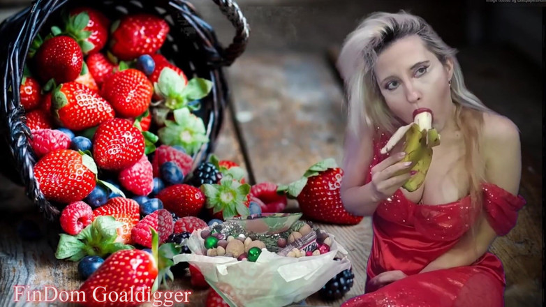 FinDom Goaldigger: Food Porn in Financial Domination Style