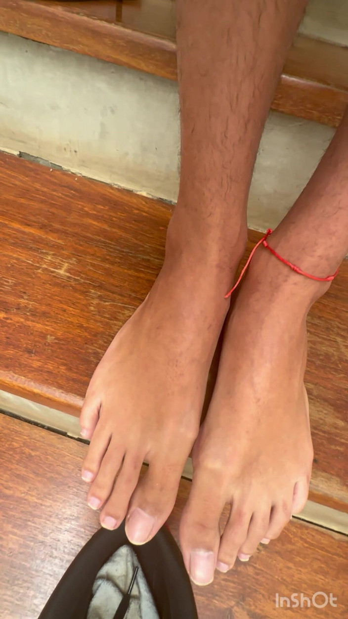 Boy feet: 02-my Young Soles and Dick Enjoy Be Happy