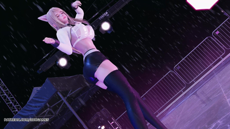 3D-Hentai Games: [MMD]ヒョリン-私の名前を言うアーリストリップショーリーグオブレジェンド4K 60FPS