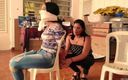 Selfgags Latina Bondage: Bị Nina trói và bịt miệng!