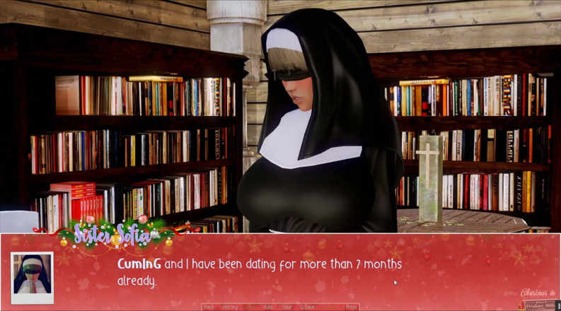 Cumming Gaming: Unlimited Christmas [xmas hentai porn play] ep.15 stepsister Sophia the nun...