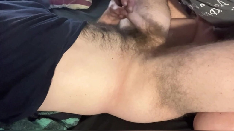 MaxHotty: Stepdaddy Sucks Young Cock Man and Gets Cum on Hole