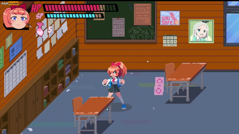 LewdArcade: Náctiletá holka nakopá do zadku bully chlapcům - Lewd City Girls...