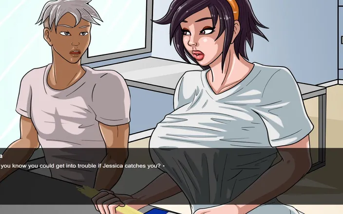 IAsura Gaming: Helping Ghost Ashley &amp; Then Lara in Th Kitchen