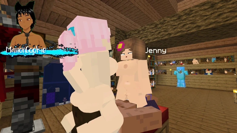 Manor Cookie: Minecraft Jenny Mod Fapcraft Jenny and Zoey Are Here to...